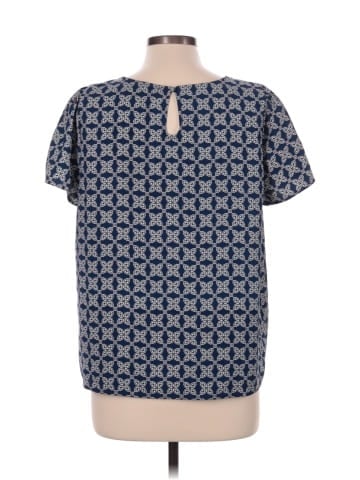 J.Crew Factory Store Short Sleeve Blouse (view 2)