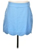 Vineyard Vines 100% Polyester Solid Blue Casual Skirt Size 4 - photo 1