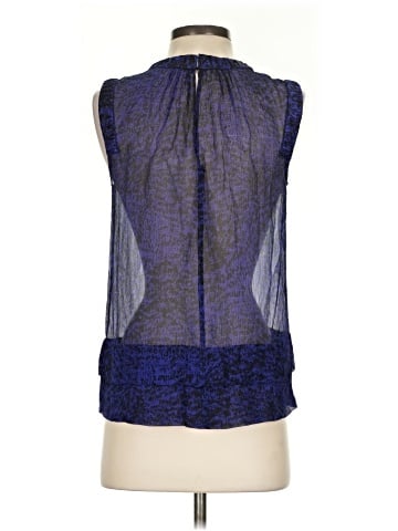 Rebecca Taylor Sleeveless Silk Top (view 2)