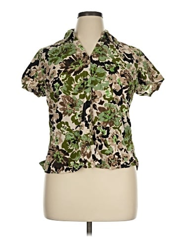 Gloria Vanderbilt Short Sleeve Blouse (view 1)
