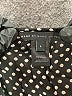 Marc by Marc Jacobs 100% Silk Polka Dots Black Long Sleeve Silk Top Size 4 - photo 7