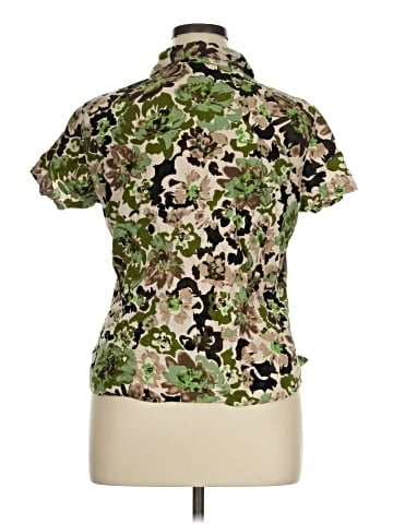 Gloria Vanderbilt Short Sleeve Blouse (view 2)