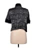 St. John Black Short Sleeve Blouse Size 12 - photo 2