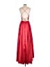 Sherri Hill 100% Polyester Red Cocktail Dress Size 4 - photo 2