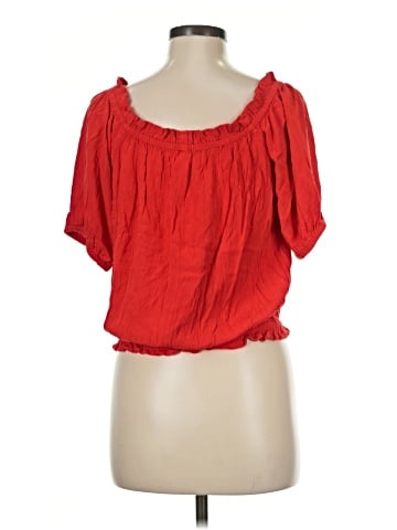 Maurices Short Sleeve Blouse (view 2)