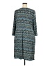 MSK Chevron-herringbone Blue Cocktail Dress Size 3X - photo 2