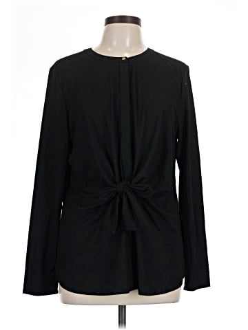 Liz Claiborne Long Sleeve T-Shirt (view 1)
