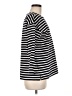 Everlane 100% Cotton Stripes Black 3/4 Sleeve Top Size M - photo 4