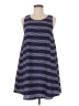 Everly Stripes Blue Casual Dress Size M - photo 1