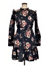 Unbranded 100% Rayon Floral Blue Casual Dress Size XL - photo 1