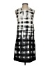 Calvin Klein Graphic Checkered-gingham Gray Casual Dress Size 2 - photo 1