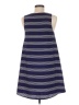 Everly Stripes Blue Casual Dress Size M - photo 2