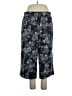 Torrid Floral Blue Casual Pants Size 1X Plus (1) - photo 1