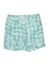 Adidas 100% Polyester Argyle Teal Shorts Size 8 - photo 1