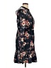 Unbranded 100% Rayon Floral Blue Casual Dress Size XL - photo 4