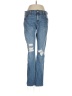 Old Navy Hearts Blue Jeans Size 6 - photo 1