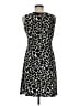 En Focus Studio Animal Print Black Casual Dress Size 8 - photo 2