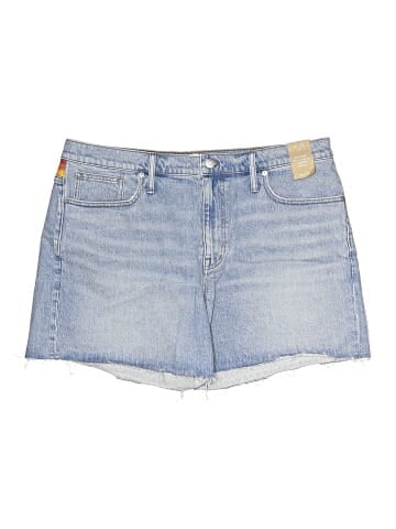 Madewell The Pride Relaxed Mid-Length Denim Short (view 1)