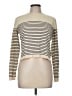 Zara Stripes Ivory Turtleneck Sweater Size M - photo 1