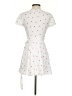 Forever 21 100% Polyester Hearts White Casual Dress Size S - photo 2