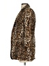 Express 100% Polyester Animal Print Gold Blazer Size S - photo 5