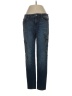 White House Black Market Stars Blue Jeans Size 4 - photo 1