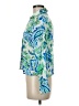Zara Paisley Blue Long Sleeve Blouse Size M - photo 5