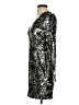 Rachel Zoe Metallic Silver Cocktail Dress Size 2 - photo 5