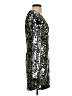 Rachel Zoe Metallic Silver Cocktail Dress Size 2 - photo 4