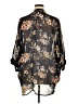 Unbranded 100% Polyester Floral Black Kimono Size XL - photo 2