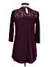 My Michelle Burgundy 3/4 Sleeve Top Size S - photo 2