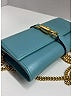 Gucci Teal Leather Jackie 1961 Chain Wallet One size - photo 4