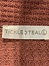 Tickled Teal 100% Polyester Burgundy Cardigan Size L - photo 7