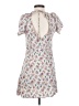Auguste Floral White Casual Dress Size 4 - photo 2