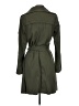 BCBGeneration 100% Cotton Green Trenchcoat Size S - photo 2