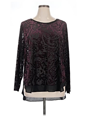 Simply Vera Vera Wang Long Sleeve Blouse (view 1)