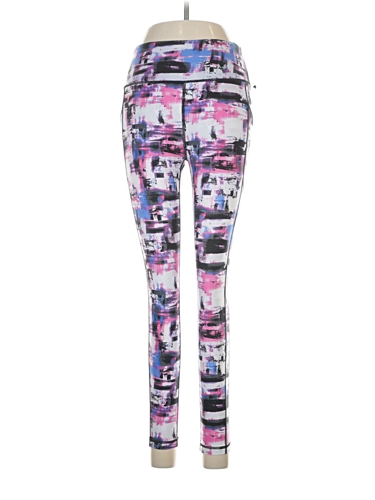 Pre-owned Dkny Sport Active Pants In Purple