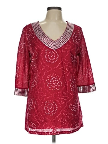 Calypso St. Barth For Target 3/4 Sleeve Blouse (view 1)