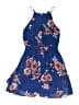 BCX 100% Polyester Floral Blue Casual Dress Size XS - photo 2