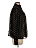 Antik Batik Polka Dots Black Long Sleeve Blouse Size M - photo 4