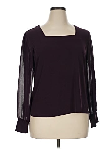 Calvin Klein Long Sleeve Blouse (view 1)