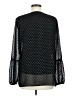 Maurices 100% Polyester Polka Dots Black 3/4 Sleeve Blouse Size M - photo 2