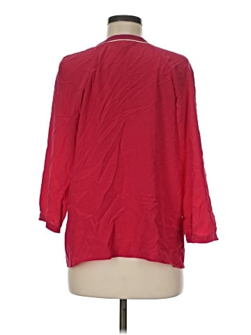 Joie 3/4 Sleeve Silk Top (view 2)