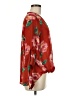 West Kei 100% Polyester Red 3/4 Sleeve Blouse Size M - photo 4