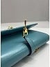 Gucci Teal Leather Jackie 1961 Chain Wallet One size - photo 8