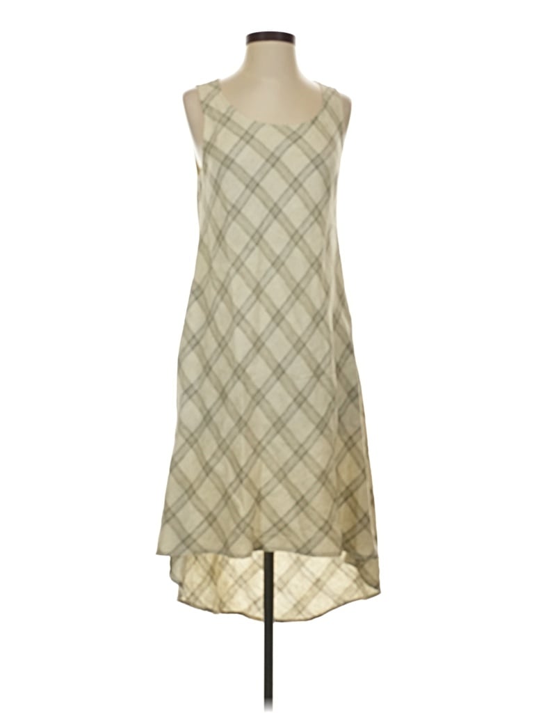 Pre-owned Assorted Brands Casual Dress In Tan