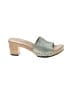 Assorted Brands 100% Leather Green Sandals Size EU 38 - photo 1