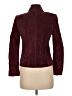 Kate Hill 100% Leather Burgundy Leather Jacket Size 6 (petite) - photo 2