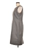 Kasper 100% Polyester Solid Gray Casual Dress Size 12 - photo 5