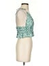 Sim & Sam 100% Cotton Green Tank Top Size S - photo 4